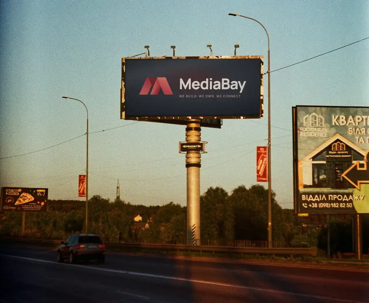 Media Bay screen — Highway corridors