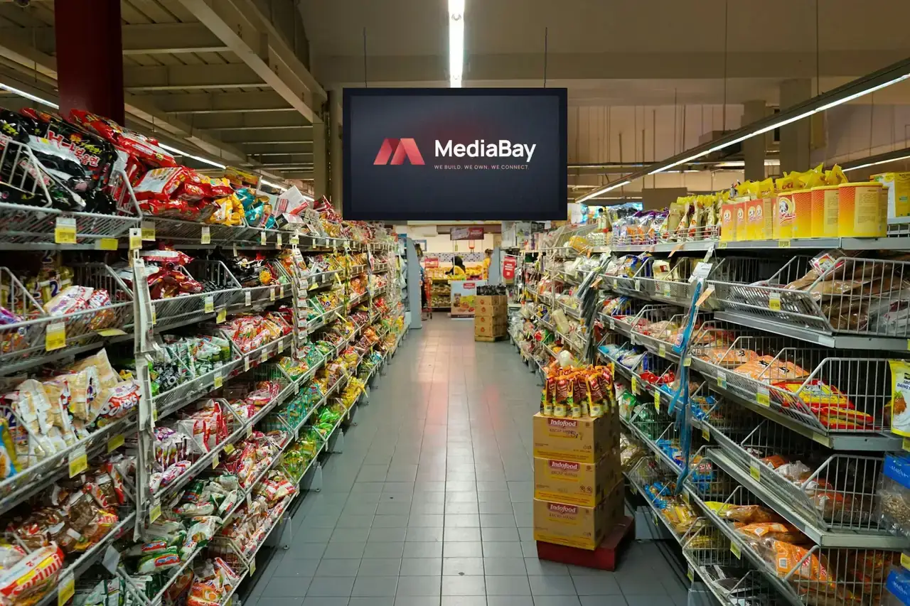Media Bay screen — Endcaps & checkout